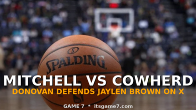 Donovan Mitchell Fires Back at Colin Cowherd Over Jaylen Brown Comments 4
