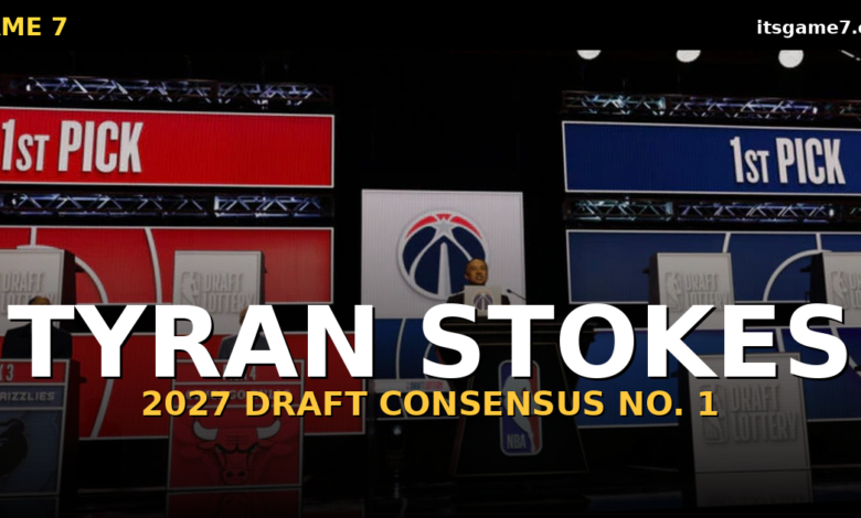 The 2027 NBA Draft Has a Consensus No. 1: Tyran Stokes. Everyone Else Is a Question Mark. 1