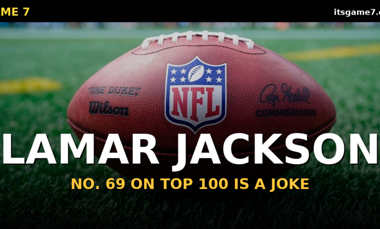 Lamar Jackson at No. 69 on NFL Top 100? The Ravens QB Got Robbed 1