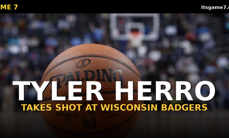 Tyler Herro Takes a Not-So-Subtle Shot at Wisconsin During Bucks Introduction 1