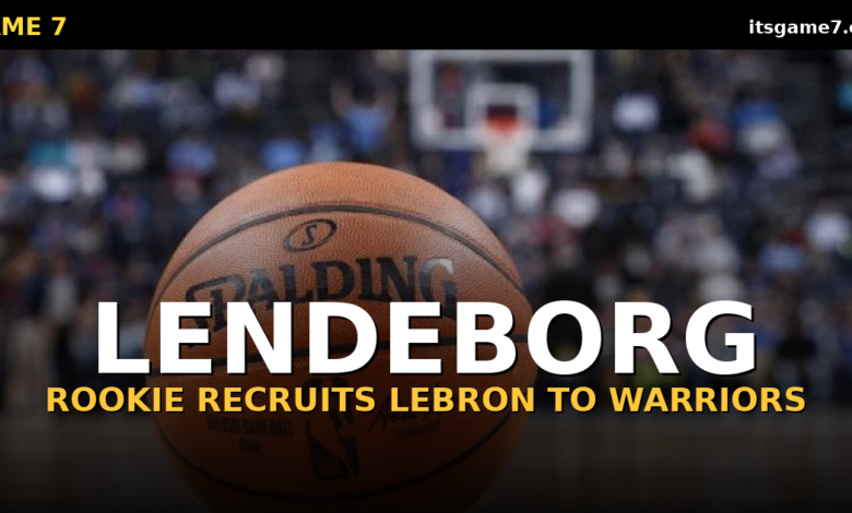 Yaxel Lendeborg's Warriors Recruiting Pitch to LeBron James Is Peak Summer League 1