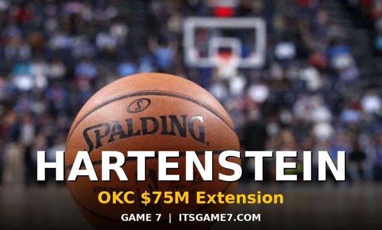 Isaiah Hartenstein Signs $75 Million OKC Extension: Thunder Lock In Their Big Man