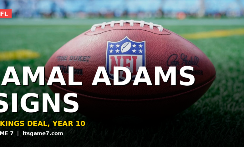 Jamal Adams Signs With Vikings on One-Year Deal in Reunion With Nolan Teasley 1