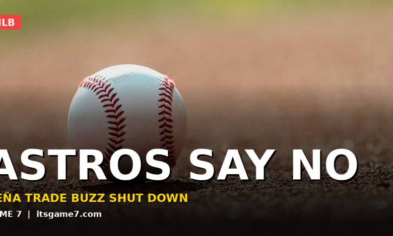 Astros Reject Red Sox Interest in Jeremy Peña Trade: 'Shut Down Immediately' 1
