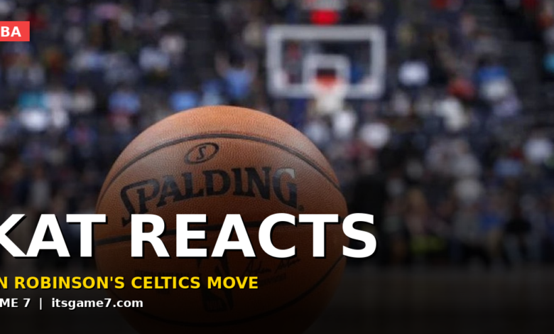 Karl-Anthony Towns Reacts to Mitchell Robinson Signing With Celtics: 'I Don't Know if I Can Even Look at Him' 1