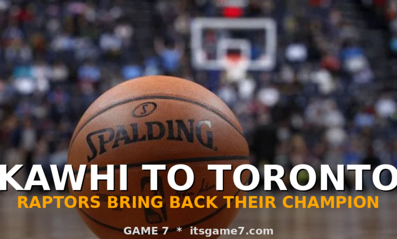 Kawhi Leonard Returns to Toronto: The Raptors Trade for Their Old Champion in Blockbuster With Clippers 1