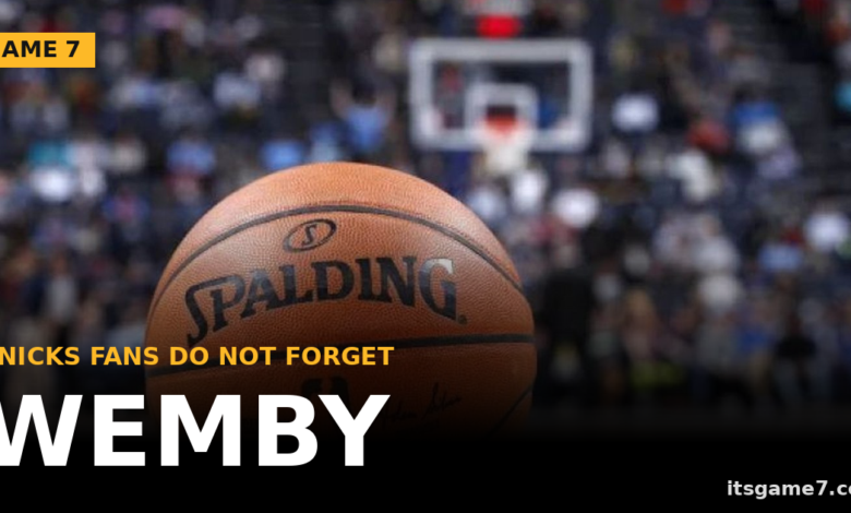Knicks Fans Troll Victor Wembanyama at Fanatics Fest: 'Jalen Brunson Is Your Dad'