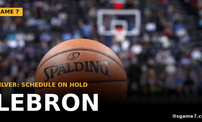 LeBron James Free Agency Is Now Delaying the NBA Schedule Release, Per Adam Silver