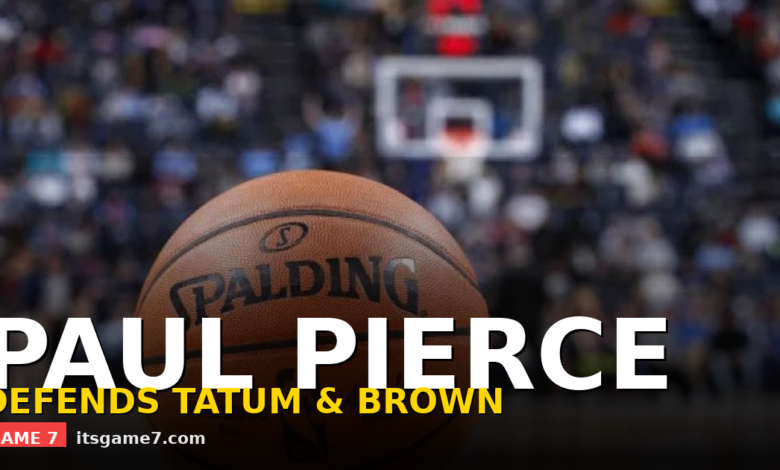 Paul Pierce Rips Report About Jayson Tatum and Jaylen Brown's Off-Court Relationship 1