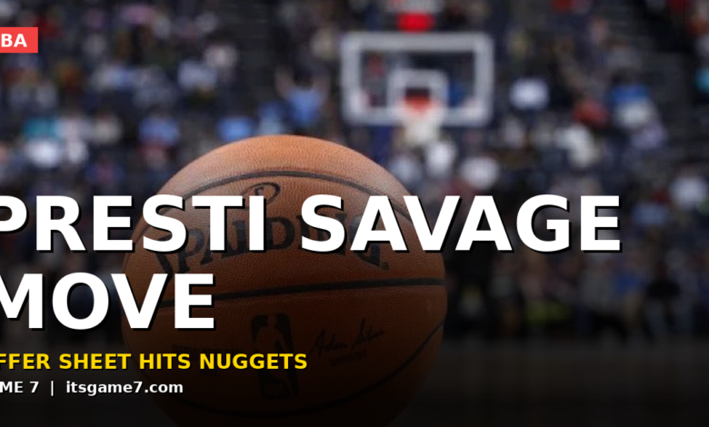 Fans Call Sam Presti 'Savage' for Sneaky Spencer Jones Offer Sheet That Pushed Nuggets Into Second Apron 1