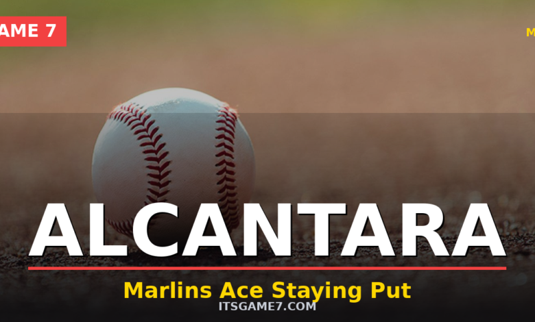 Sandy Alcantara Pulled Off Trade Market By Marlins, Sending Contenders Scrambling 1