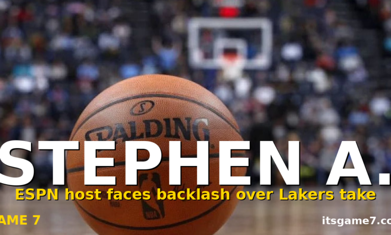 Stephen A. Smith Under Fire for Comments About Lakers Free Agent Signings
