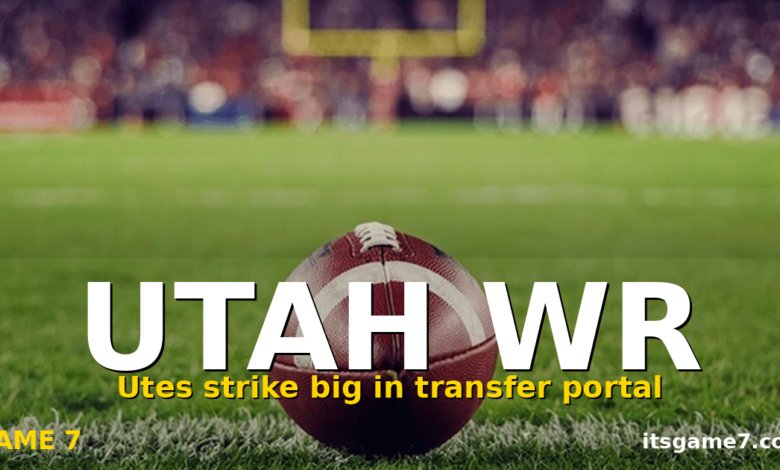 Utah Utes Land Explosive Receiver in Transfer Portal Splash