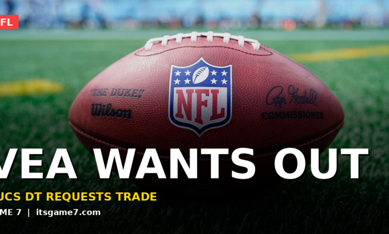 Vita Vea Requests Trade From Buccaneers After Contract Extension Talks Break Down 1