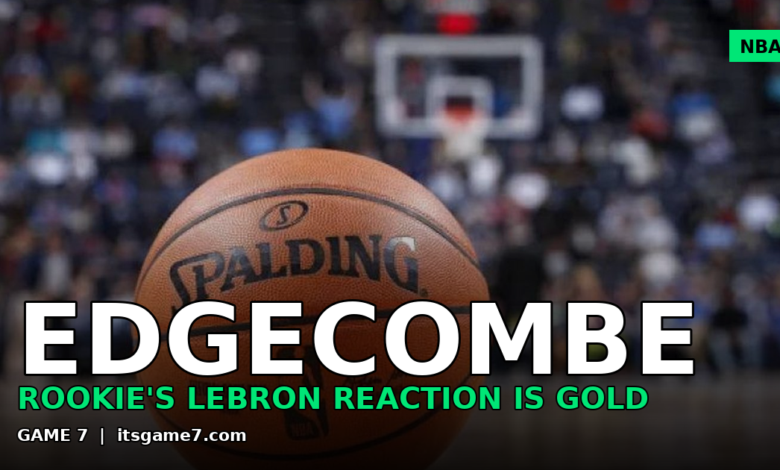 VJ Edgecombe Posted the Perfect Meme After LeBron James Signed With 76ers