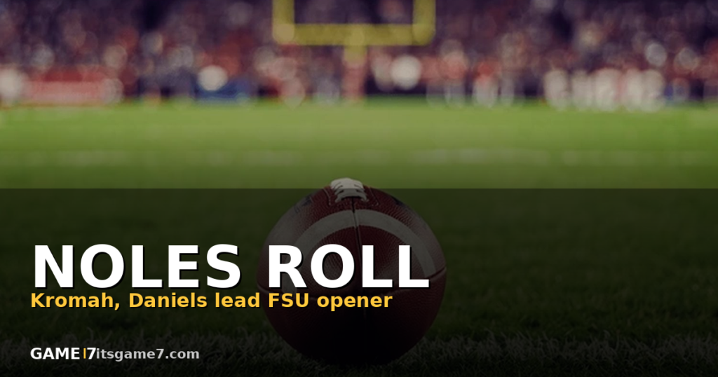Florida State Grinds Out 34-17 Win Over New Mexico State In Week 0