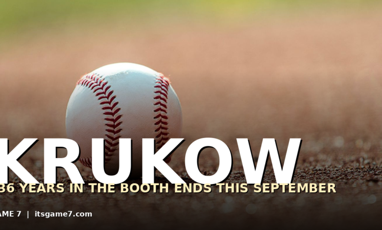 Mike Krukow Announces Retirement: The End of a 36-Year Era in the Giants Booth 1