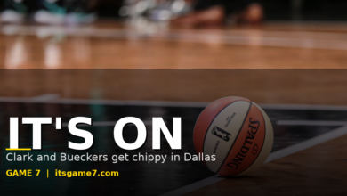 Caitlin Clark Shoves Paige Bueckers As Wings Stun Fever 91-85 5
