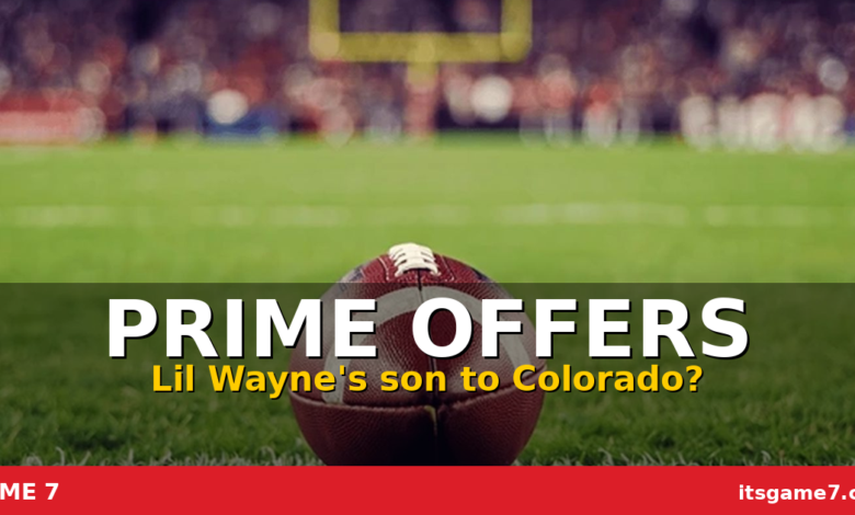 Lil Wayne's Son Dwayne Carter Lands Colorado Football Offer From Deion Sanders