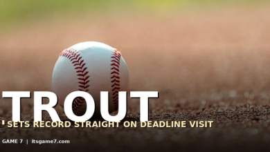 Mike Trout Clears the Air on His Head-Turning Trade Deadline Visit 3