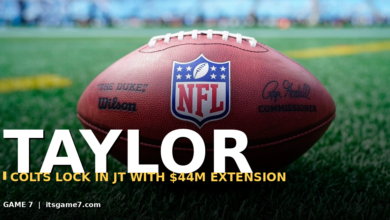 Colts Make a Decision on Jonathan Taylor's Future: A $44M Extension Locks Him in 3