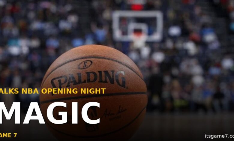 Magic Johnson Had a Very Real Take on the NBA's Weird 3 P.M. Opening Night Tipoff