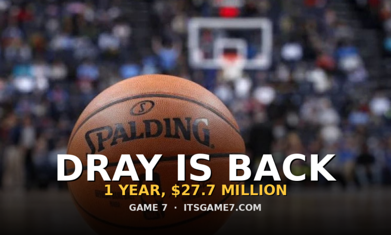 Draymond Green Re-Signs with Warriors on One-Year, $27.7 Million Deal: What It Means for Golden State 1