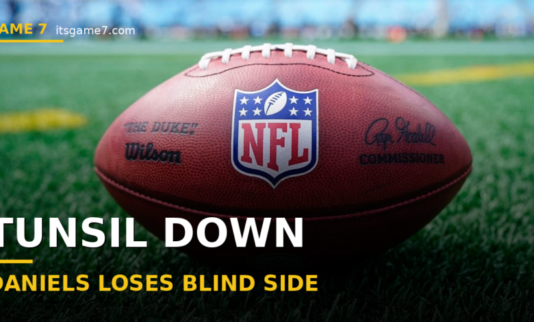 Laremy Tunsil Tore His Triceps and Jayden Daniels Just Lost His Blind Side. Washington's Season Is in Trouble.