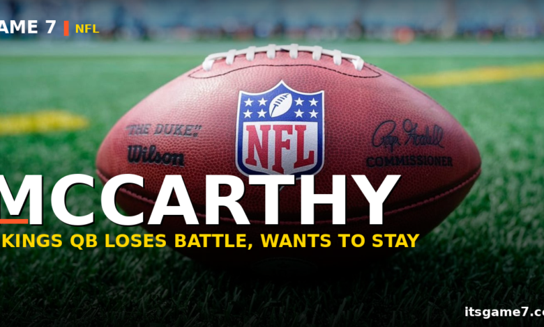 J.J. McCarthy Loses Vikings QB Job to Kyler Murray: 'This Is the Place I Want to Be' 1