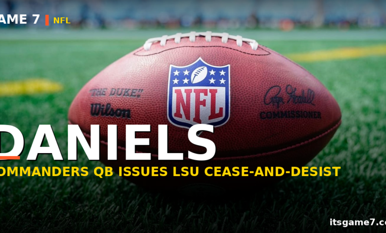 Jayden Daniels Sends LSU Cease-and-Desist Over No. 5 Jersey Given to DJ Pickett 1
