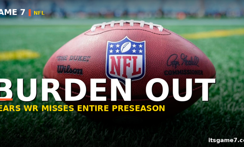 Luther Burden III Groin Injury: Bears WR to Miss Entire Preseason, Week 1 Return Expected 1