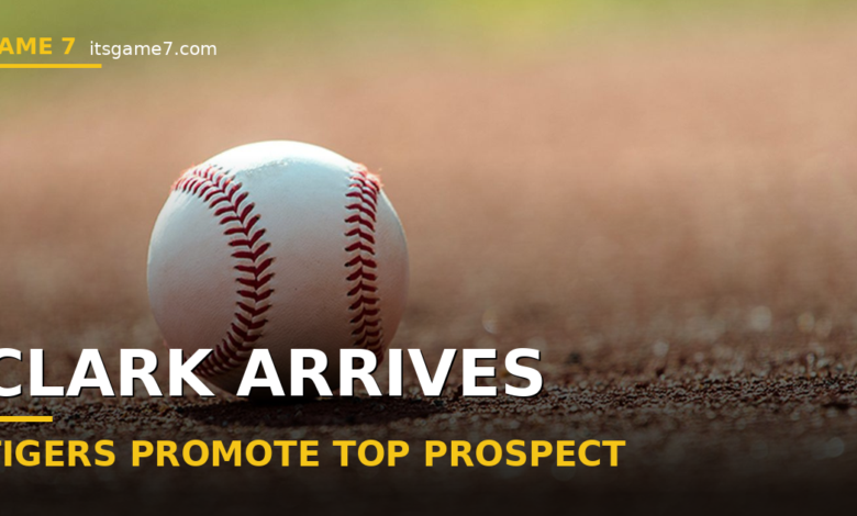 The Tigers Just Called Up Their No. 1 Prospect Max Clark. Detroit's Playoff Push Just Got Fun.