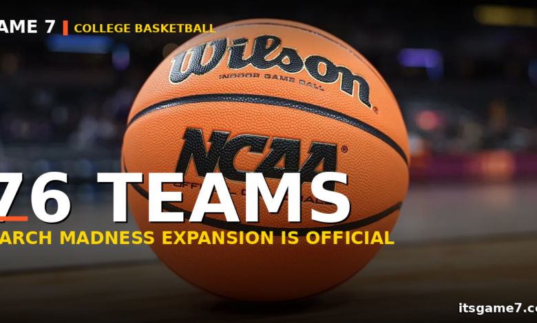 NCAA Tournament Expands to 76 Teams: What March Madness Will Look Like in 2027 1