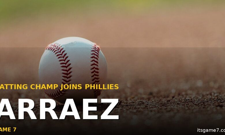 Phillies Got Luis Arraez at the Deadline, and He Might Be the Missing Piece for October