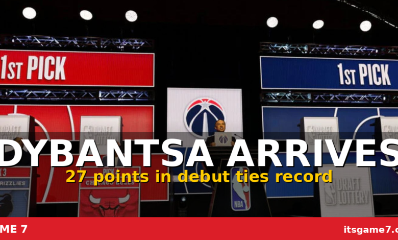 AJ Dybantsa Ties Summer League Debut Record: Wizards Have Their Star