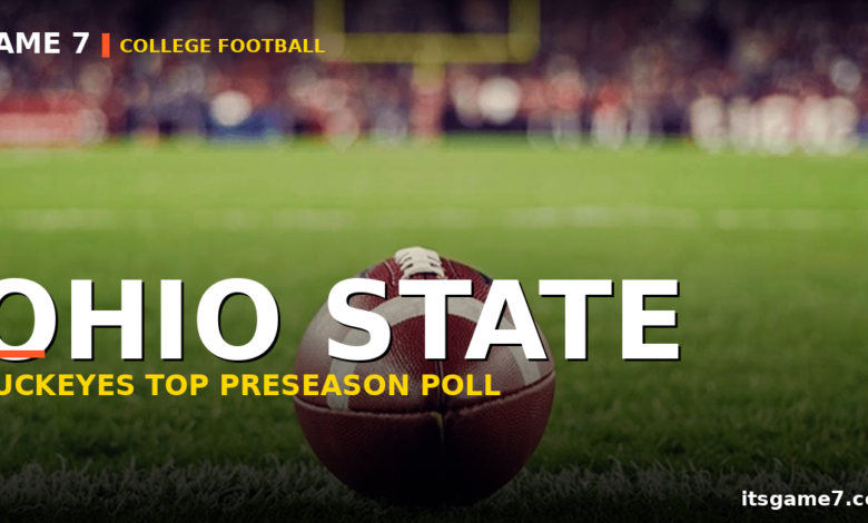 Ohio State Preseason No. 1: Julian Sayin and Jeremiah Smith Lead Buckeyes to Top College Football Ranking 1