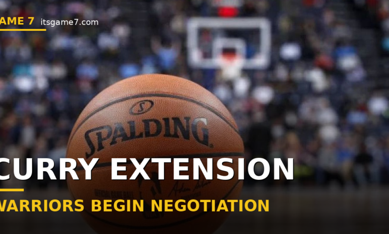 Stephen Curry's Extension Talks Start August 29. This Is How the Warriors Try to Keep Him Forever.