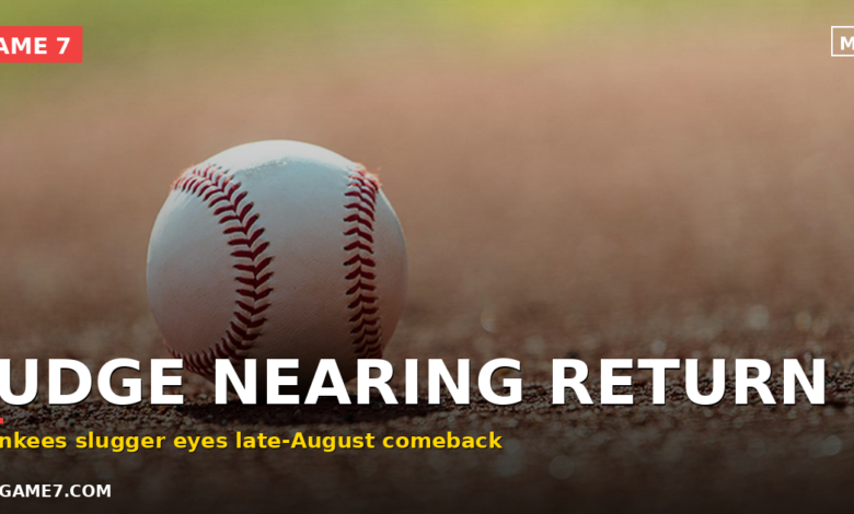 Aaron Judge Return Date: When the Yankees Slugger Could Rejoin the Lineup 1