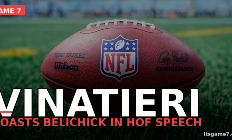Adam Vinatieri Roasts Bill Belichick During Hall of Fame Speech 1