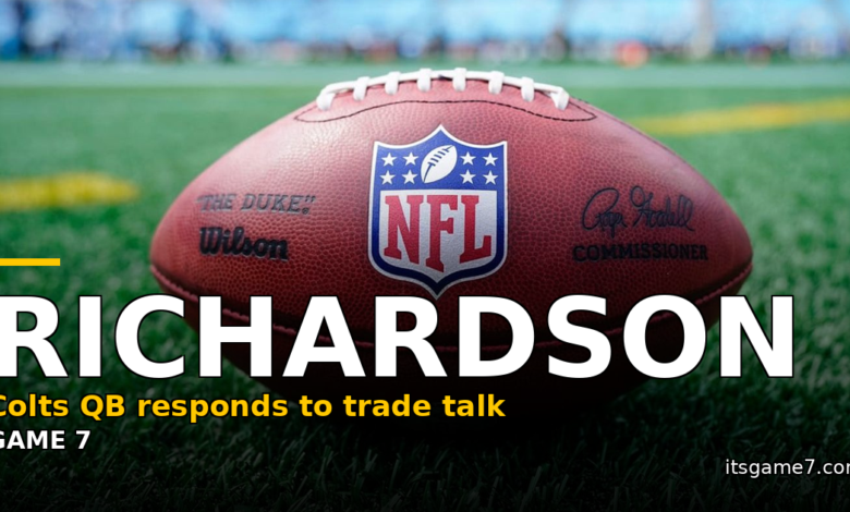 Anthony Richardson Speaks Out After Colts Assistant GM Signals He's Not Getting Traded 1