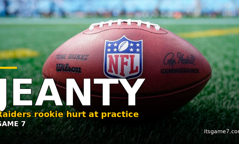 Raiders Rookie RB Ashton Jeanty Suffers Sprained Ankle, Timeline Unclear 1