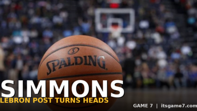 Ben Simmons Fuels 76ers Reunion Buzz With LeBron James Sneaker Post