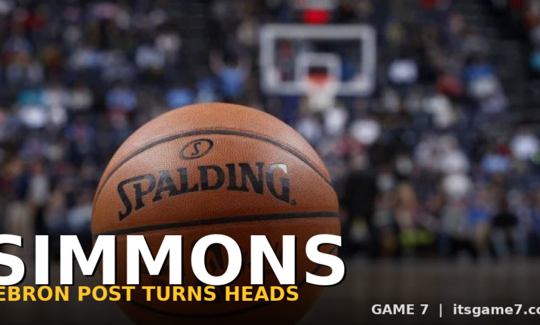 Ben Simmons Fuels 76ers Reunion Buzz With LeBron James Sneaker Post