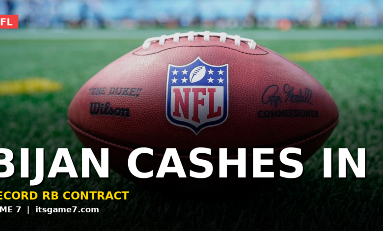 Bijan Robinson Passes Saquon Barkley for NFL's Highest-Paid Running Back on $75M Falcons Extension 1