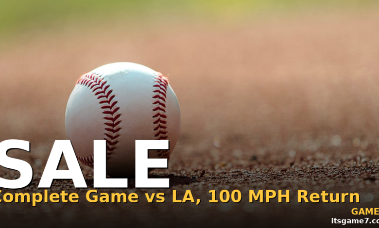 Chris Sale Shuts Out Dodgers and Hits 100 MPH: Braves Ace Sweeps LA 1