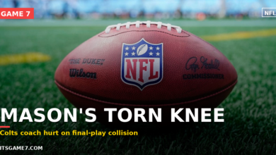 Colts' Brian Mason Suffers Torn Knee Ligaments in Sideline Collision 7