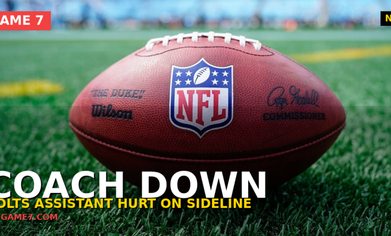 Colts Special Teams Coach Suffers Serious Knee Injury in Sideline Collision 1