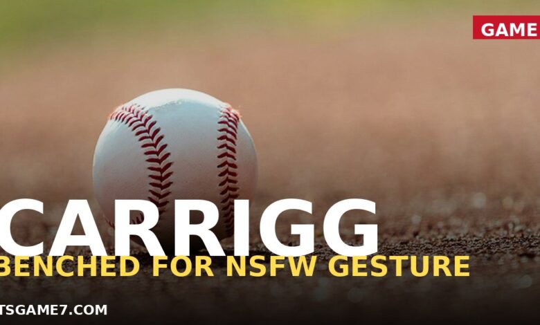 Rockies Bench Rookie Cole Carrigg for Flipping Off Braves Fans in Center Field