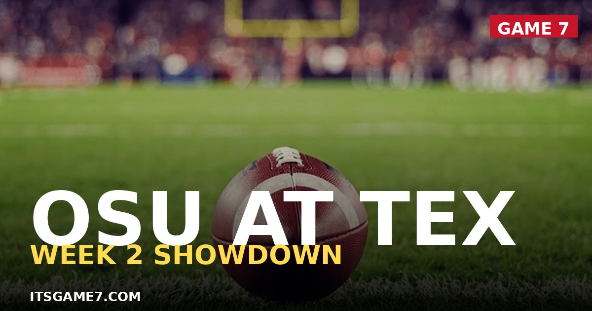 Ohio State vs Texas Rematch in Week 2 Is Already the Game of the Year