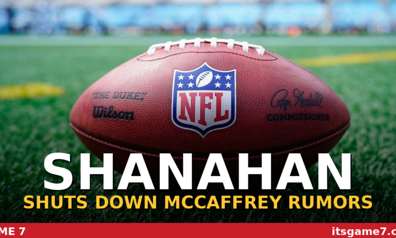 Kyle Shanahan Shuts Down Christian McCaffrey Hold-In Rumors With Blunt Response 1